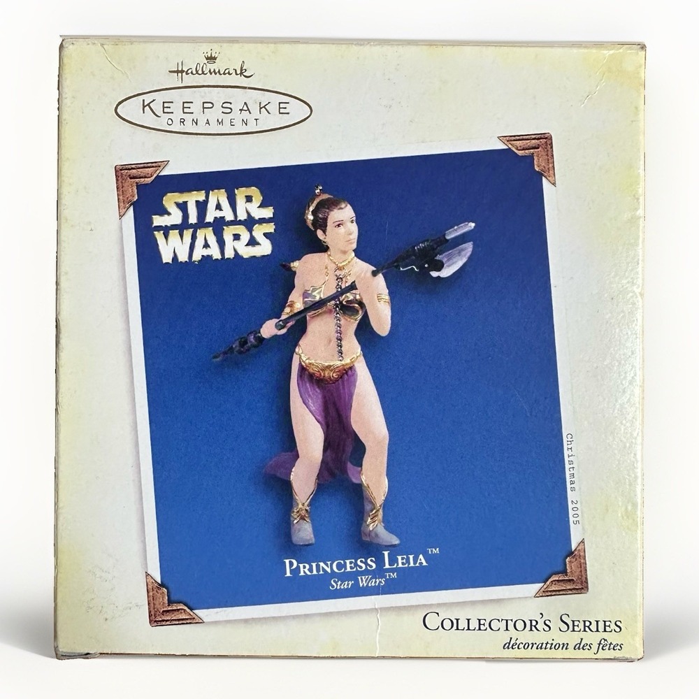 2005 Hallmark Keepsake Ornament Star Wars Return of the Jedi, Princess Leia NEW